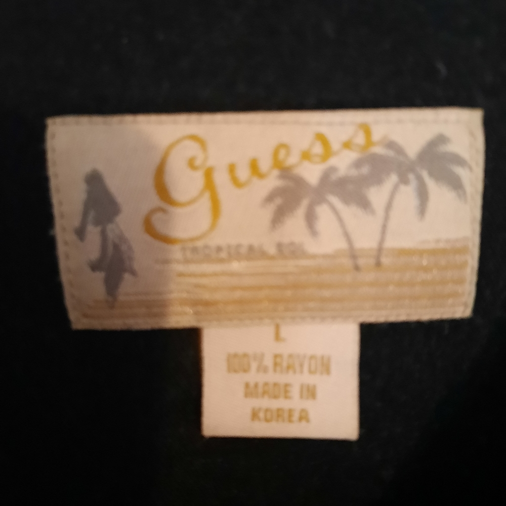 VINTAGE Mens GUESS button up - Picture 4 of 4